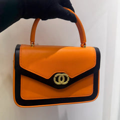 Color-Block Envelope Cross Body Bag
