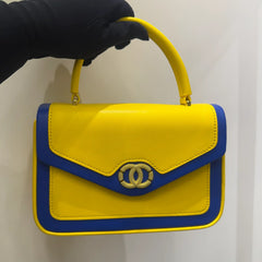 Color-Block Envelope Cross Body Bag